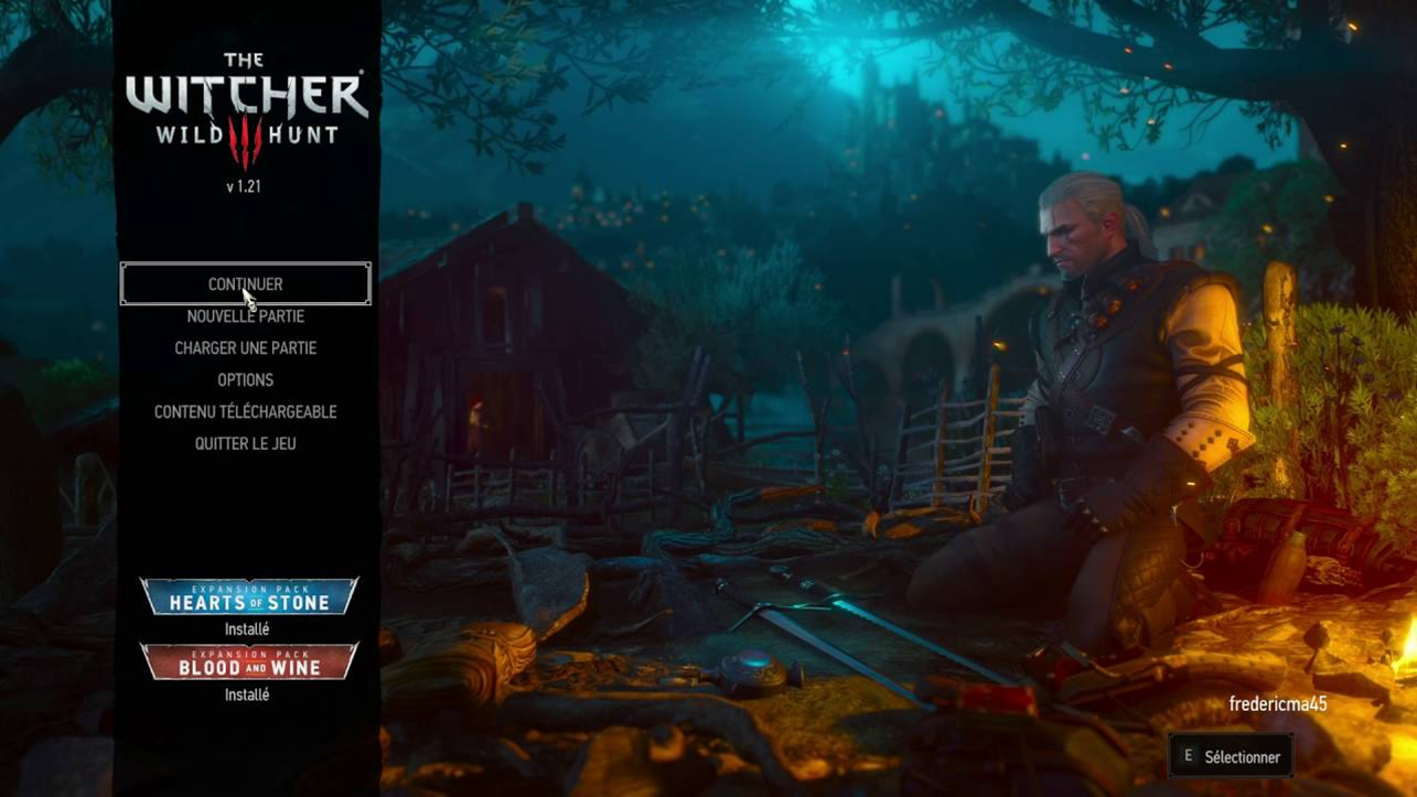 TheWitcher画面